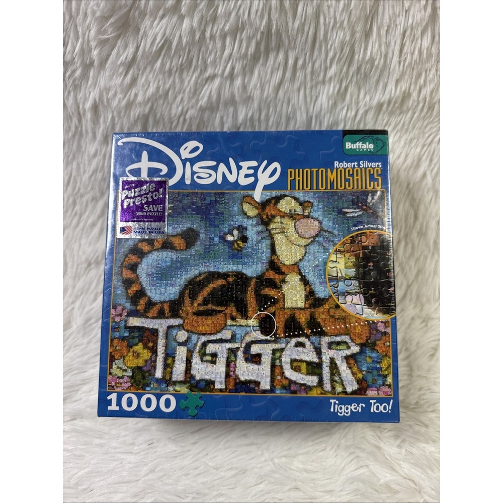 Disney‎ Photomosaics Tigger Puzzle 1026 Pieces Buffalo Games New Package